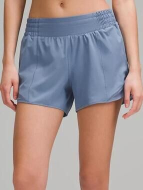 Lululemon Women's Blue Shorts 4" Size 4 High Rise